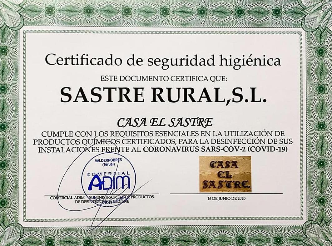 베세이테 Casa El Sastre III 아파트 외부 사진